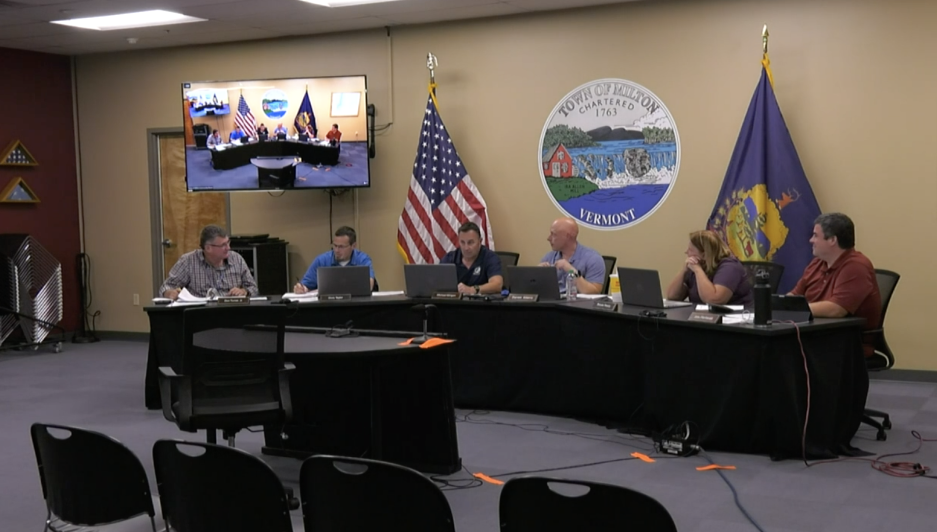 Milton Selectboard Sept. 20